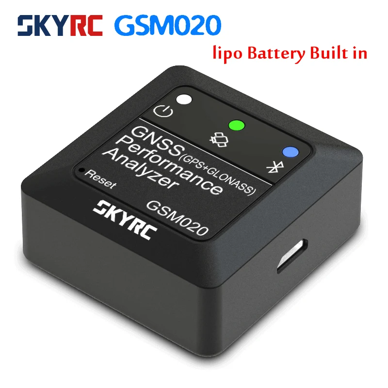 Анализатор производительности SKYRC GSM020 GNSS Bluetooth приложение GPS измеритель скорости
