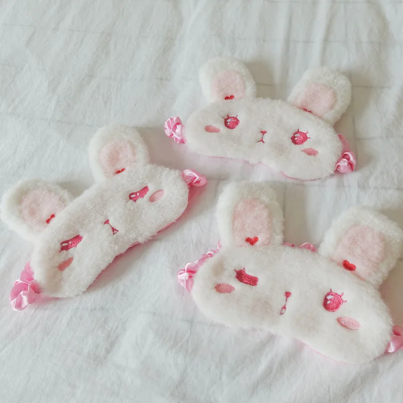 

Cute Cartoon Fresh GIRL'S Heart Eye Patch Sleep Mitigate Eyestrain Shading Breathable Pajama Eye Protection Useful Product Girl'