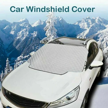 

Car Windshield Snow Cover 193*126CM Magnetic Waterproof Frost Sun UV Dust Rain Waterproof Cover RV Camper SUV Accessories