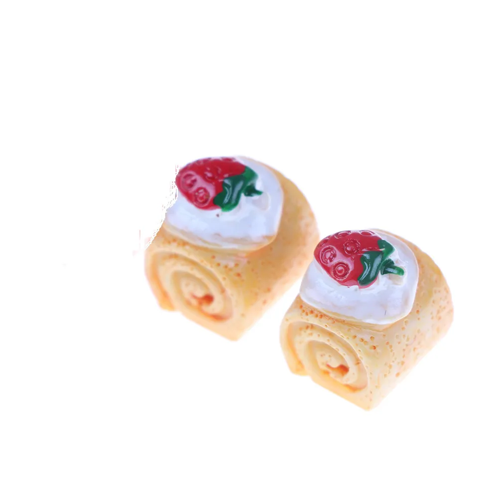 5 шт. Искусственные Поддельные миниатюрные хлебобулочные торты хлеб еда Фрукты Банан кукольный домик кухня игрушка ремесло DIY украшения Аксессуары - Цвет: 36