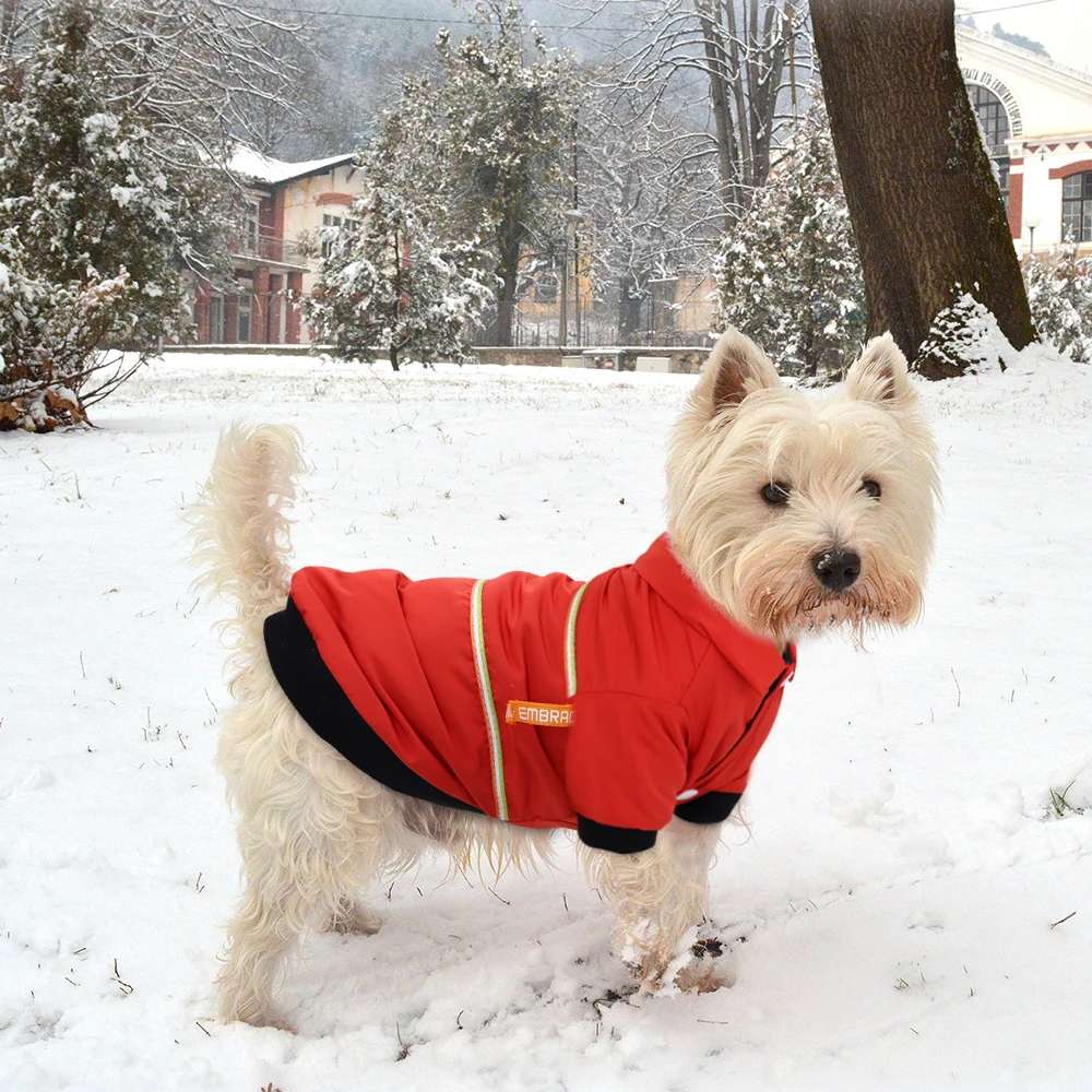 Зимнее пальто для собак, куртка для маленьких и средних собак, чихуахуа, йоркширского мопса, Одежда для питомцев, теплая одежда для щенков, кошек, толстовки, одежда для собак, домашних животных