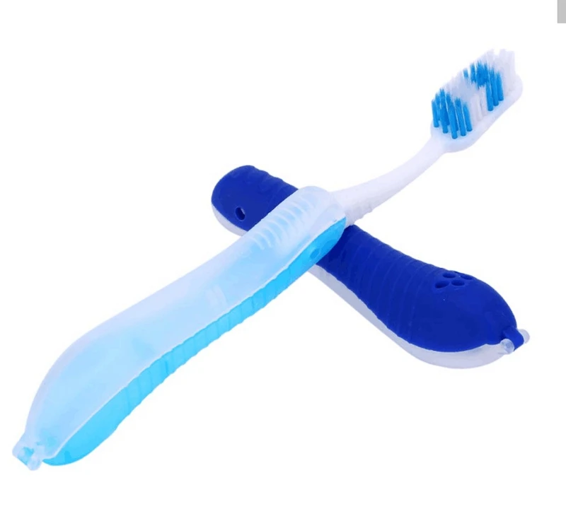 1PC Portable Teeth Brush Disposable Foldable Travel Camping Toothbrush