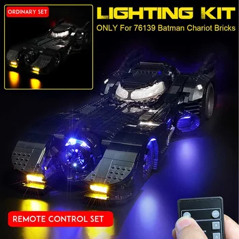 

NEW Ordinary/Remote Control LED Light Kit Lighting SET For 76139 for Batman Chariot Car Bricks Toys (Model Not Included)