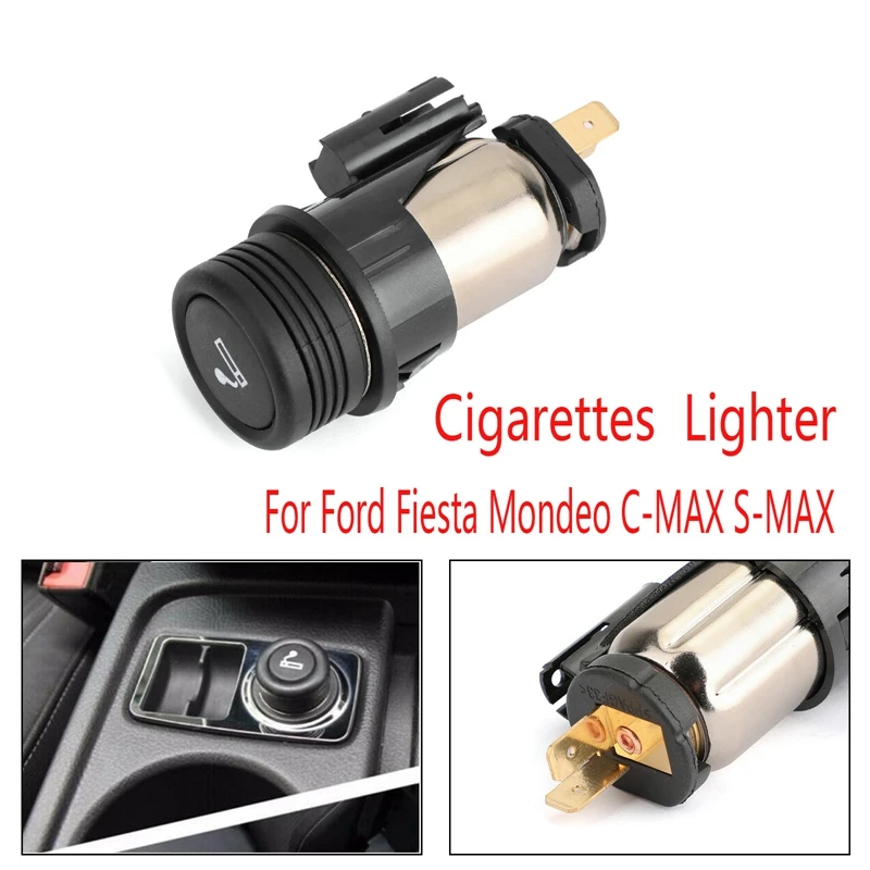 Cigarettes Lighter Car Power Plug Socket Output Cigarettes Lighter