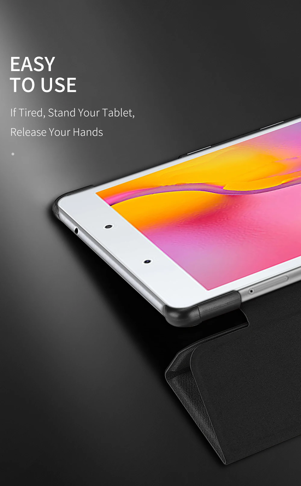 Чехол из искусственной кожи для samsung Galaxy Tab A, 8,0 дюймов, SM-T290, T295, T297, Магнитный смарт-чехол, ультра тонкий, Автоматический Режим сна/пробуждения, SX004