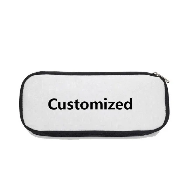 Большой Детский кошелек для школы, чехол для карандашей, сумки с принтом в виде Токийского Гуля, органайзер для мальчиков, кошельки, модные карандаши в стиле аниме для мужчин и женщин - Цвет: custom printing