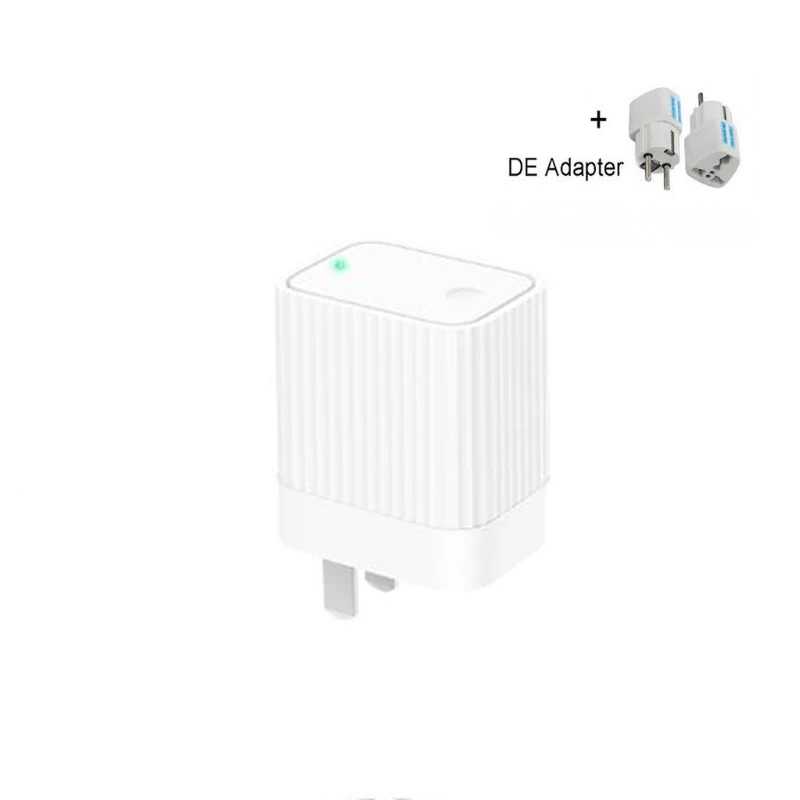 add EU adapter Xiaomi Mijia Cleargrass Qingping Bluetooth/Wifi шлюз концентратор рабочий замок двери с Mijia Bluetooth подустройство умный дом - Цвет: add EU adapter