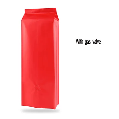 11 With gas valve Кофейная верхняя часть, открытый тепловой уплотнительный клапан, мешок для органов, пищевая упаковка из алюминиевой фольги, счетчик для хранения пищевых продуктов, орехи для домашних животных, собак, кошек, рыб - Цвет: 11 With gas valve