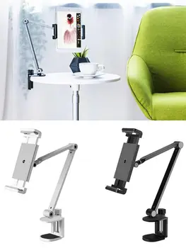 

Mobile Phone Tablet Adjustable Bed Tablet Stand Arm Universal Rotating Desktop Table Holder Hands Free Cell Phone Bracket #B