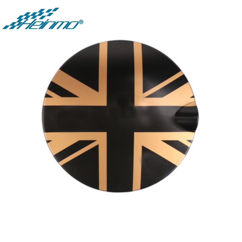 Gold Union Jack Для MINI R55 Clubman, украшение для автомобиля, крышка топливного бака, Крышка корпуса, наклейки, аксессуары для MINI R56 R 56 - Название цвета: Gold Union Jack