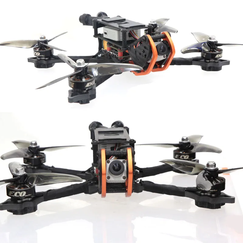 HSKRC HX230mm 5 дюймов HX267mm 6 дюймов HX304mm HX342mm FPV полный комплект из углеродного волокна для рамы для детей 5, 6, 7, 8 дюймов для петух небольшой гоночный Дрон с видом от первого лица