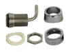 High quality SHORT SHANK WITH NUT, TAIL AND COLLAR, no spring!!-CHROME PLATED BRASS- for tap home brewing ► Photo 3/5