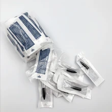 2RL& 3RL 100 шт гигантский солнцезащитный G-8650 Наконечник иглы Перманентный макияж иглы колпачок для дракона/мозаики/Мерлин машина татуировки аксессуары