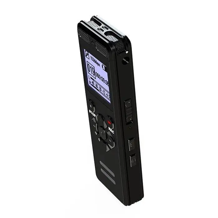 HD металлический диктофон портативная Полезная карта 8GB Voice 68g литиевая батарея не поддерживается ЖК-экран рекордер