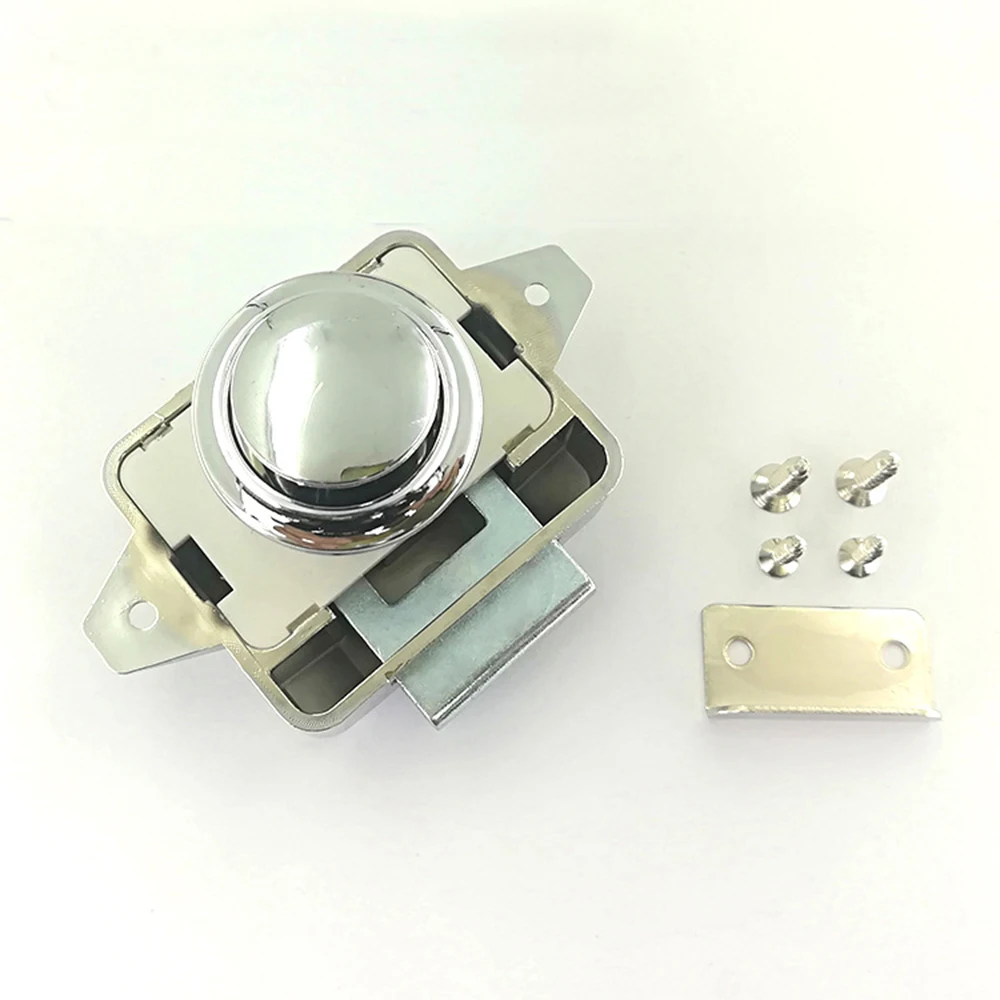 Гарантийный кнопочный замок Кемпер Автомобильный Замок 26 мм RV Караван Лодка мотор домашний шкаф ящик защелка замки с кнопками