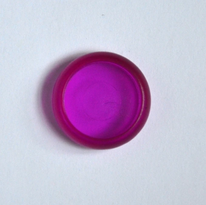 purple Блокнот размером 18 мм, кнопка в виде гриба, блокнот, пластиковая катушка в форме листа, складная пластиковая пряжка на 360 градусов, красочное кольцо для связывания - Цвет: purple