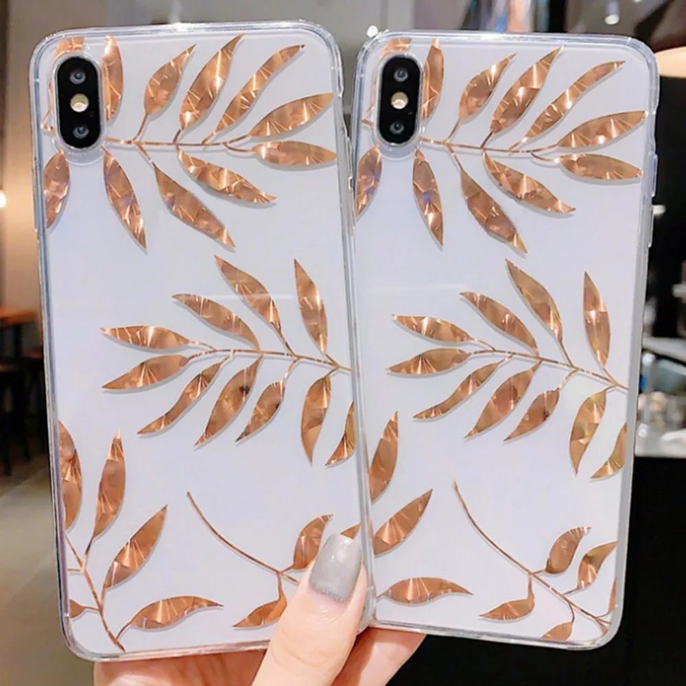 电镀叶子枫叶iphone 4
