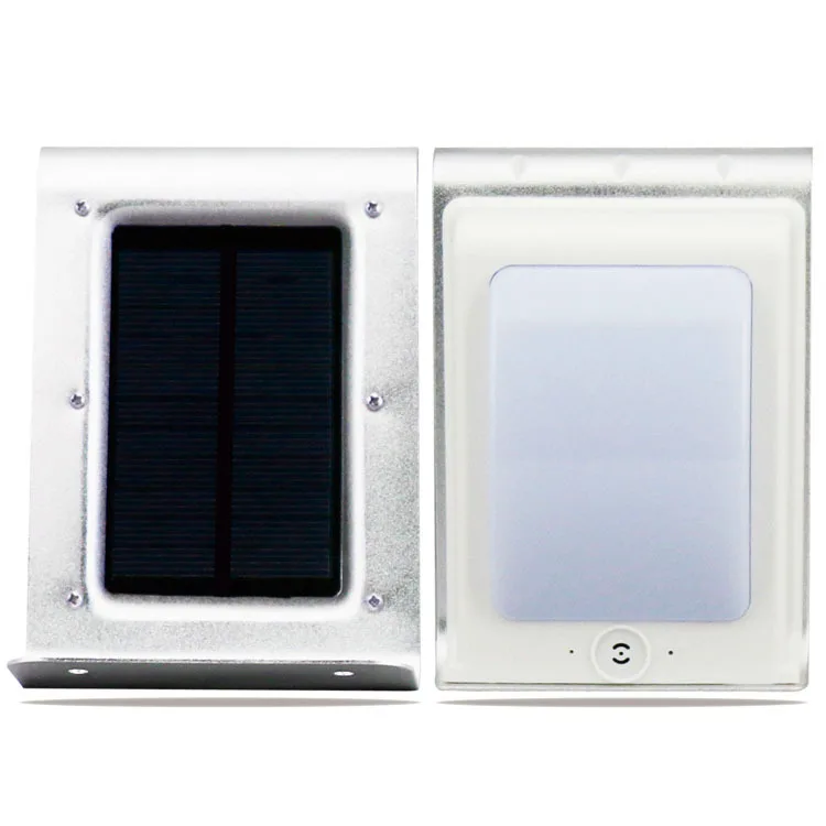 Солнечное освещение 16LED человеческого тела инфракрасное зондирование Ночная наружная настенная лампа Водонепроницаемая Ландшафтная лампа для двора маленькая уличная Lig