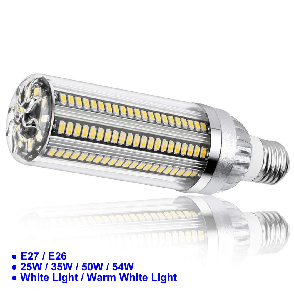 

Corn Bulb E27 LED Bulb 85V - 220V Chandelier Candle LED Light For Home Decoration 25W/35W/50W/54W LED Corn Bulb Warehouse Light