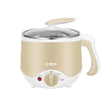 Мини электрическая Мультиварка многофункциональная 304 нержавеющая сталь мини Электрический чайник супница Студенческая горячая электронная кастрюля машина для приготовления лапши