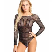 Special Price 2020 New Women Sexy Sheer Mesh Lace Jumpsuit Long Sleeve Hollow Out See Through Top Bodysuit Lady Erotic Jumpsuit Lingerie Special Price 2020 New Women Sexy Sheer Mesh Lace Jumpsuit Long Sleeve Hollow Out See Through Top Bodysuit Lady Erotic Jumpsuit Lingerie