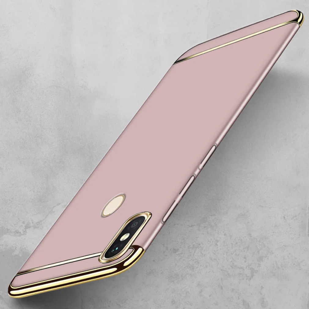 Rose gold Жесткий Чехол для Redmi 8, 8a, Note 8 Pro, Note 7, Note 6, полное покрытие для Redmi, Note7, Pro, Redmi 8, 8a, 7, 7a, чехол для Redmi Note 8, 8a, 8 - Цвет: Rose gold