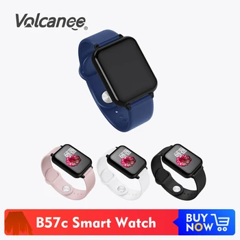 

B57c Smart Watches Waterproof Sports for Phone Smartwatch Heart Rate Monitor Blood Pressure Functions For Women Men Kid