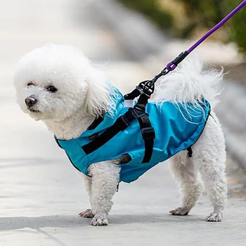 

Waterproof Pet Dog Raincoat With Harness Reflective Rain Jackets Safety Pet Raincoat Coat for Dogs Soft Breathable Outfit