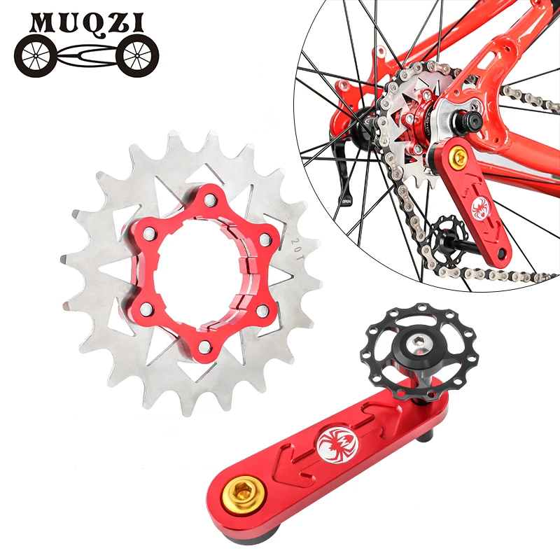 

MUQZI Bike Conversion Kit Compatible 13T 14T 15T 16T 17T Single Speed Cassette Cog MTB Bicycle Chain Tensioner Cycling Parts