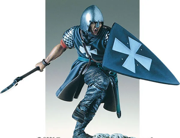 

1/24 75mm ancient warrior with shield 75mm Resin figure Model kits Miniature gk Unassembly Unpainted