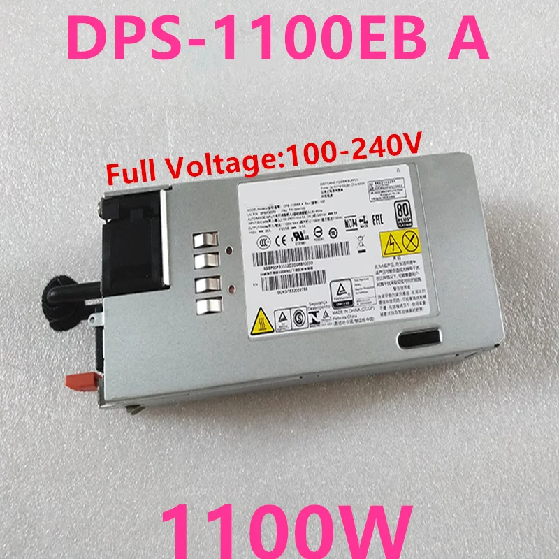 Новый оригинальный блок питания для Lenovo TD350 RD350 RD450 RD550 RD650 1100 Вт импульсный