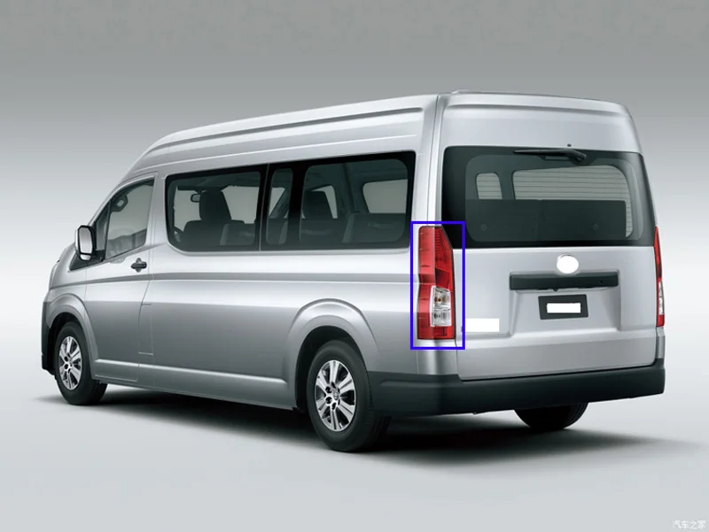 Для Toyota HiAce 6-го поколения(H300) ABS хромированная отделка задний фонарь Задняя рама крышка лампы литье