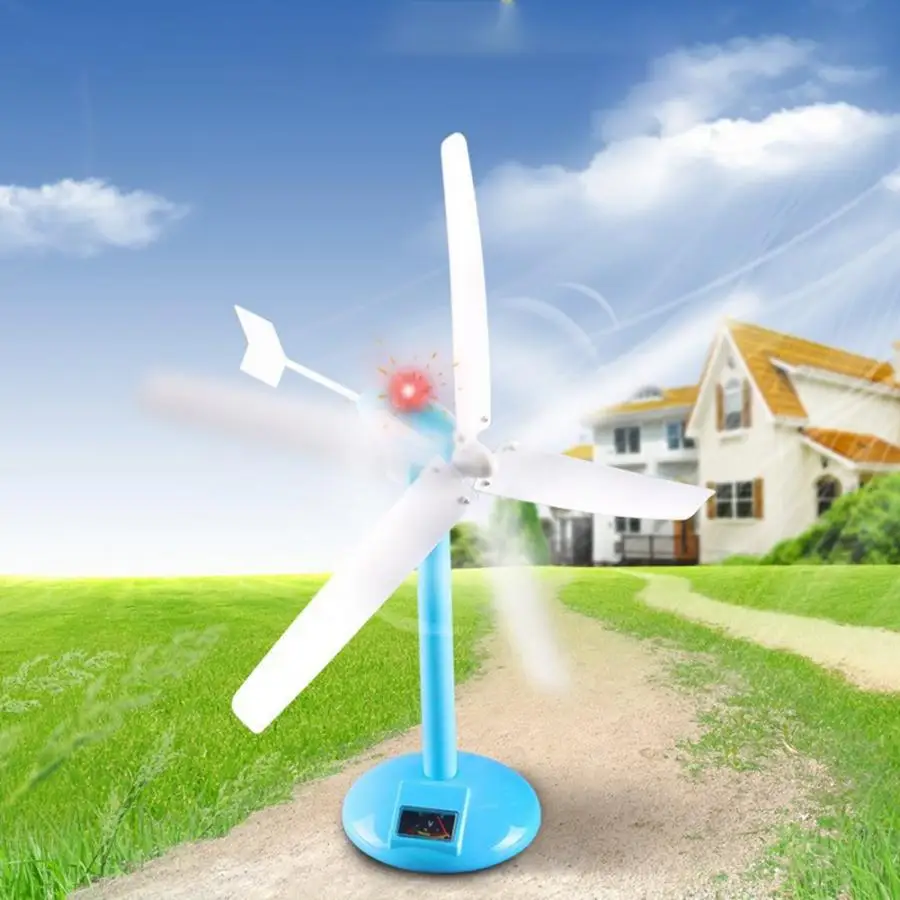 Wind Generator DIY Children's Wind Driven Generator Detachable Science and Education Experimental Toy Education