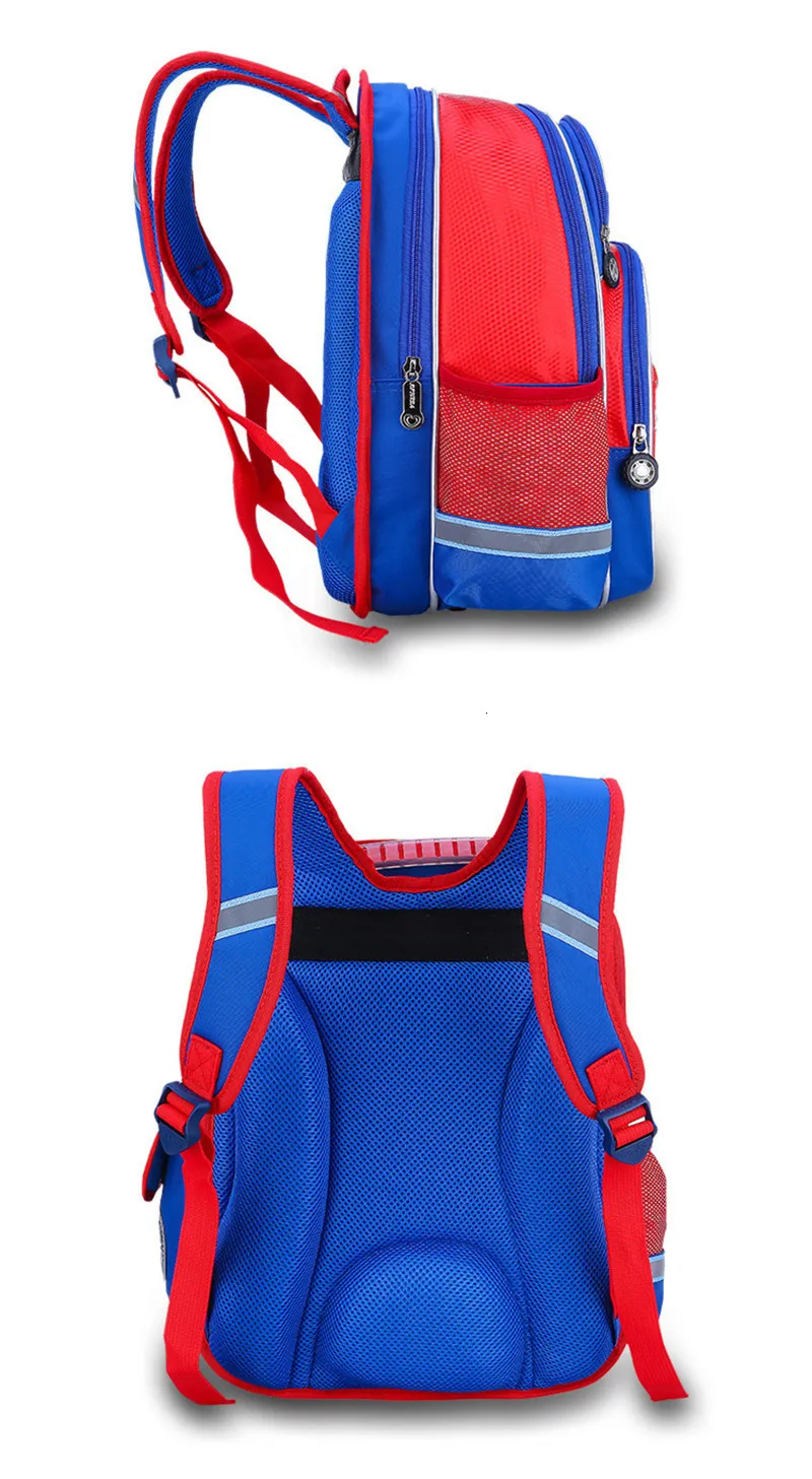 Waterproof backpack Orthopedic Children School Bags for Teenager boys Cartoon Kids School Backpacks Mochila Infantil