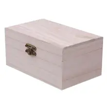 

Portable Multifunction Case with Lid Wooden Jewellery Storage Container for Home Supply