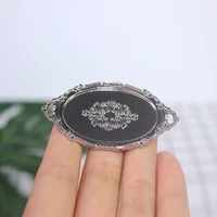 1/12 Dollhouse Miniature Accessories Mini Food Tray Simulation Furniture Dessert Fruit Plate for Doll House Decoration 1