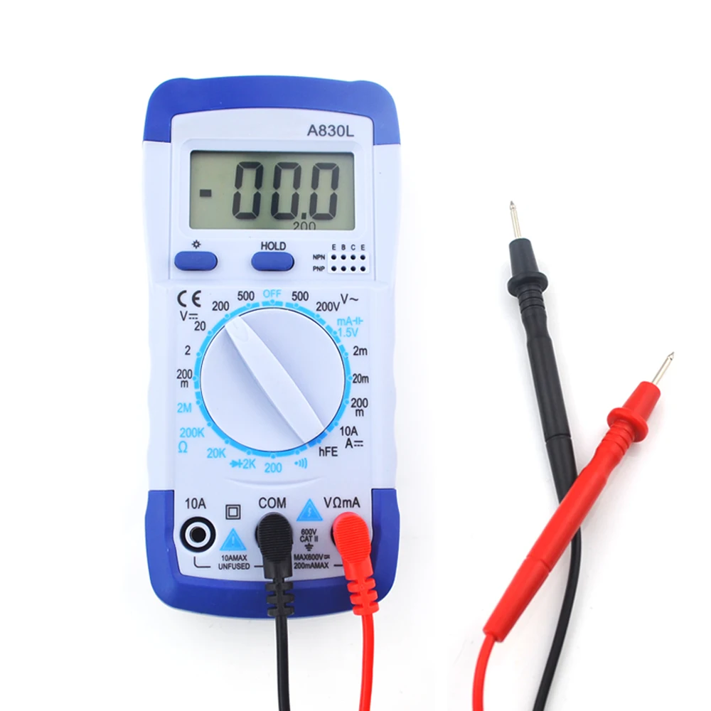 万用表与接线细节图