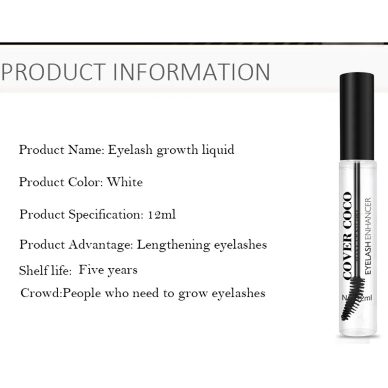 Eyelash Extension Eyelash Enhancer Nourishing Essence Liquid Growth Treatment Serum Eyelashes Lengthening Thicker