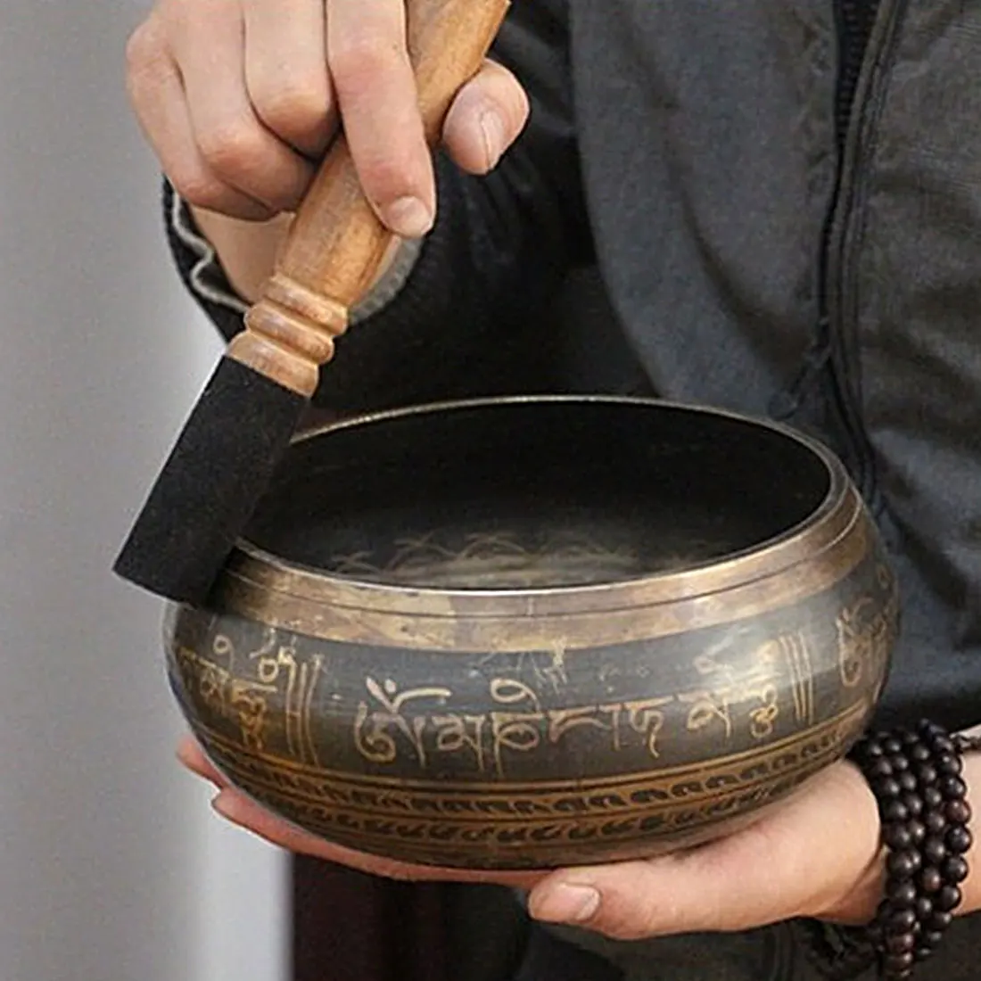 Поющая чаша из Непала Будды чакра тибетская Fengshui Гималайская буддийская Йога |