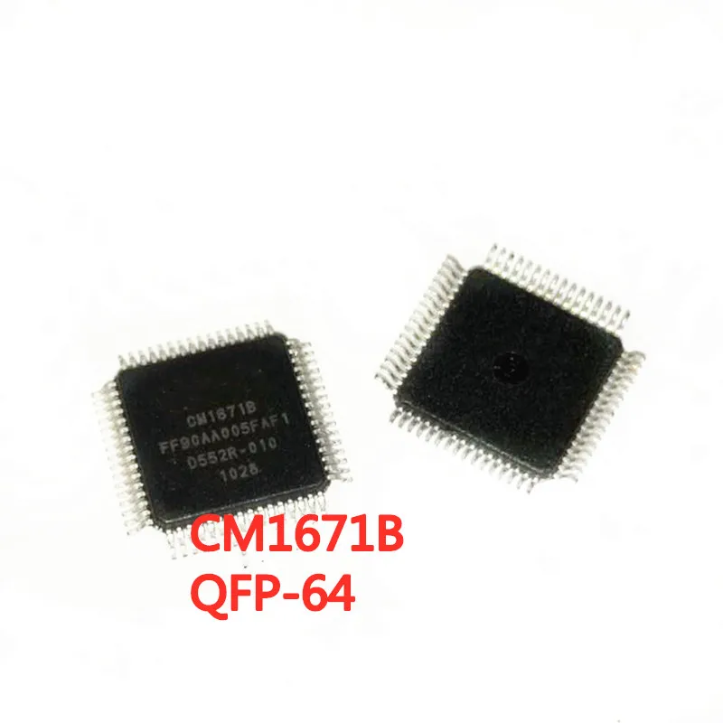 

1PCS/LOT CM1671B CM1671 QPF-64 SMD LCD screen chip New In Stock