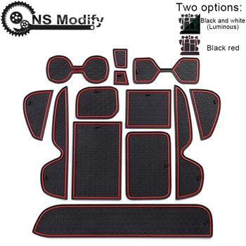 

NS Modify Car Door Slot Mat For Toyota RAV4 XA50 RAV 4 50 MK5 2019 2020 Interior Mat Accessories Anti Slip Slot Mats Pads