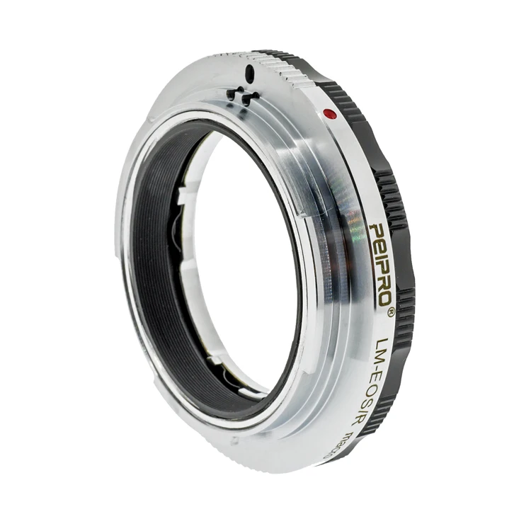 PEIPRO для LM-EOS R объектив с закрытым фокусом адаптер конвертер для leica m объектив для Canon EOSR/RP камеры