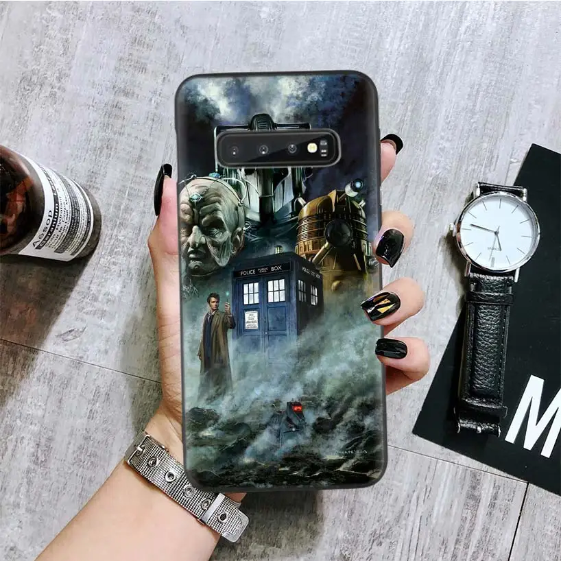 Доктор Кто черная крышка чехол для телефона для samsung Galaxy A50S A10S A20S A10 A20E A30 A40 A50 A70 M40 M30S A80 корпус под плетенную сумку - Цвет: BA039-7
