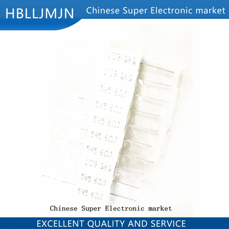 10PCS 5W 10R 10 ohm Cement Resistor 0.47R 33R 4.7R 1K 10K 82R 51R 270R 180R 120R 56R 30R 20R 15R 1R 0.5R 0.22R 5R 220R 390R | Электронные