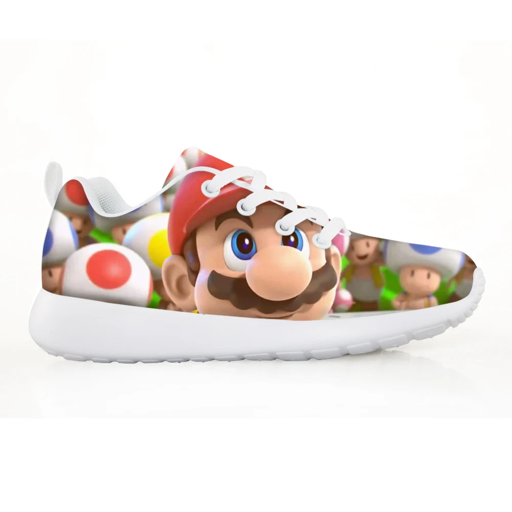 Lace-up Shoes Childrens Sonic Shoes Baby Kids Sneakers for Children Boys Girl Kids Mario Sonic Casual Flats Breath 2020 Fashion