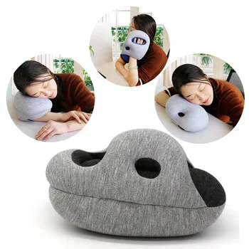 

Lightweight Student Rest Nap Cotton Particle Pillow Office Airplane Travel Pillow Head Rest Chin Support Glove Shape Hand Pillow