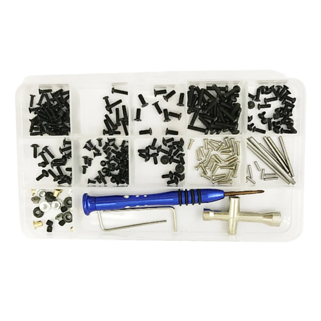 1 Set Screws Bolt Box Kit for Wltoys 1/14 144001 RC Car Accessories Part