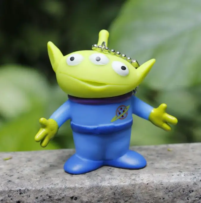 1 шт. Kawaii buzz фигурка инопланетянина игрушки брелок фигурки пришельцев фигурка куклы игрушки Аниме дети игрушки для детей