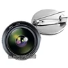 Fashion SLR Lens Camera Brooch Pin Photographer SLR Enthusiast Glass Cabochon Brooches for Photography Lovers ► Photo 2/5