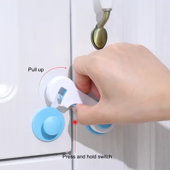 

5 Pcs/Lot Child Lock Protection Of Children Baby Safety Lock Cupboard Cabinet Door Drawer Kids Safety Locks